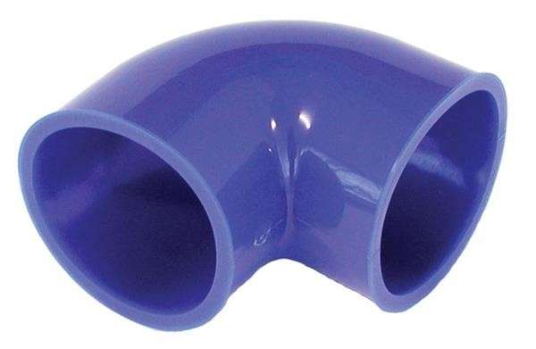 Rubber Joining Sleeve - 90 Degree - Blue