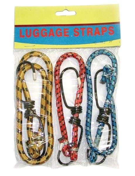 Luggage Straps - 3 Piece - 12" / 18" / 24"