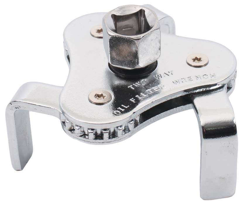 Metal Oil Filter Wrench - Square Legs