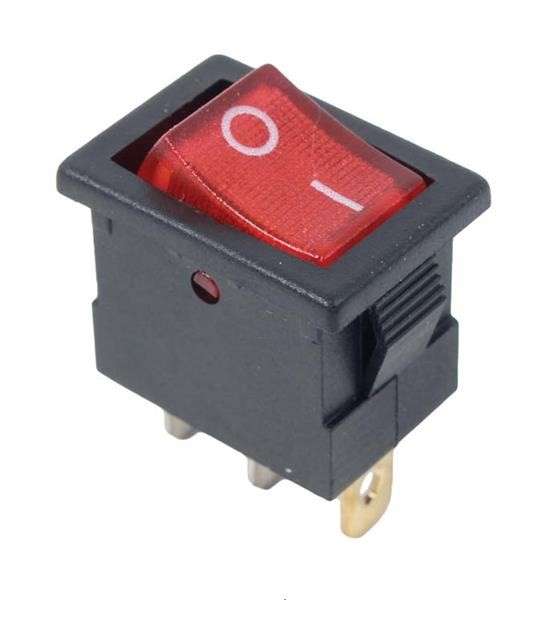 Rocker Switch - Green - Red