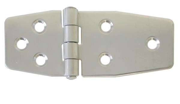 Locker Hinge - 97mm x 40mm - Stainless Steel
