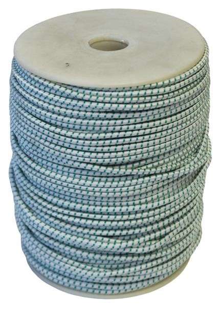 Bungee Rope (4mm x 200m) [Green / White]