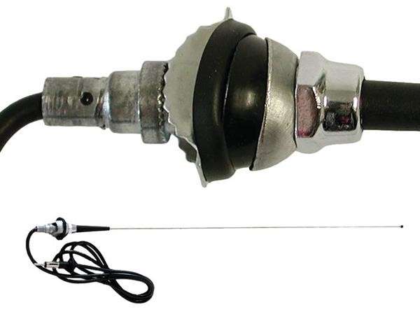 29cm Whip Aerial - Chrome