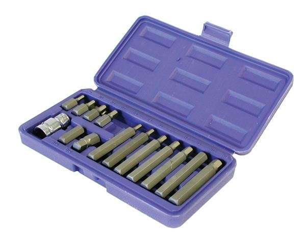 Hex Bit Set (1/2" Drive) - 15 Piece