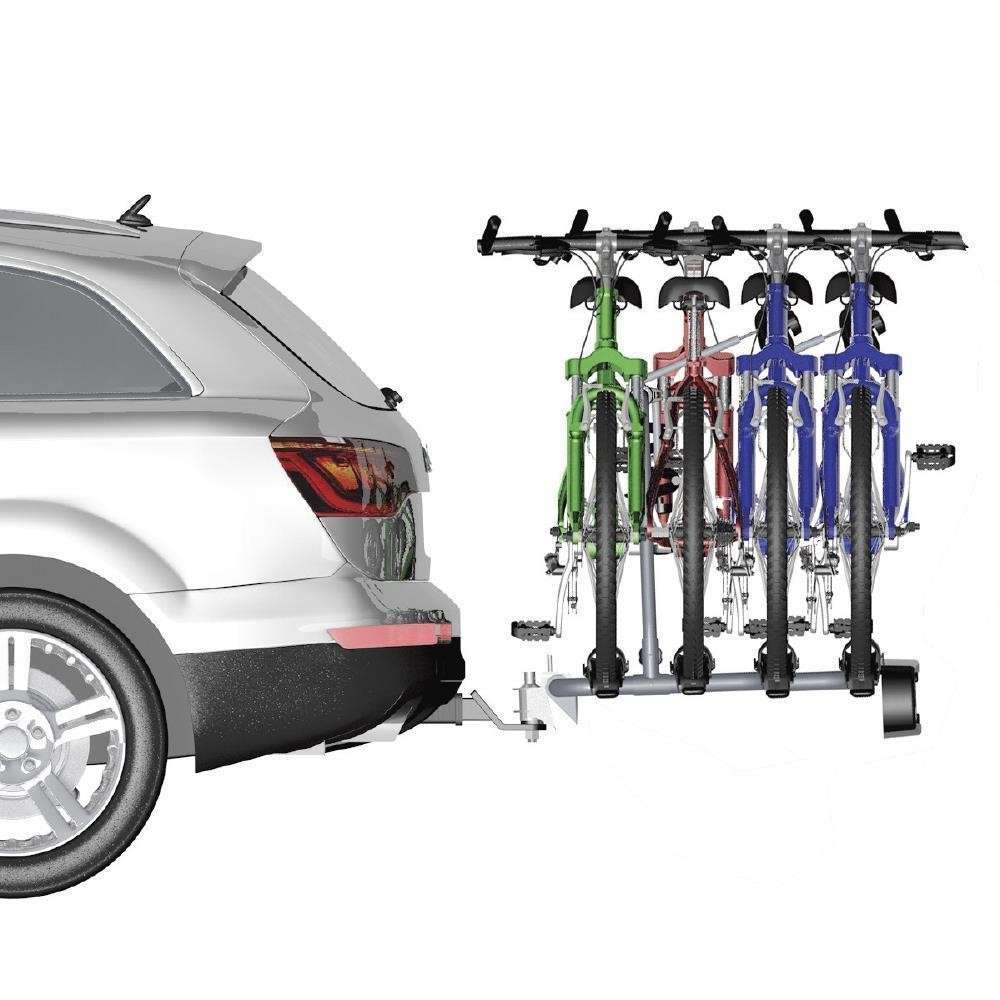 Tow Ball Mounting Bicycle Rack - 4 Carrier