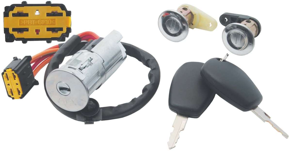 Nissan NP200 Ignition Barrel and Door Lock Set