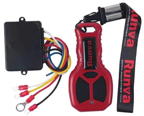 Wireless Remote for Runva 12 / 24 Volt Winches - 15kg