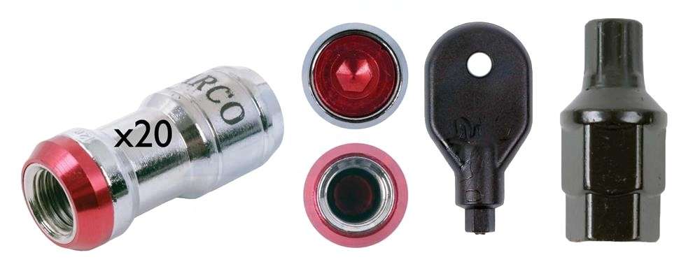 Allen Key Wheel Nut Set [12mm x 12mm x 1.5mm]