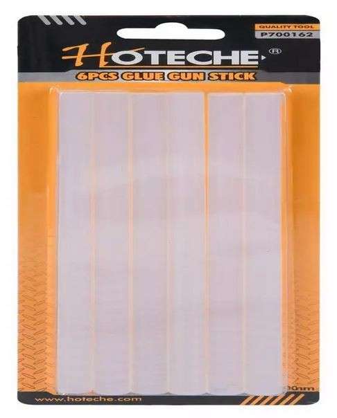 Hot Melt Glue Sticks - 11mm x 200mm - 6 Pack
