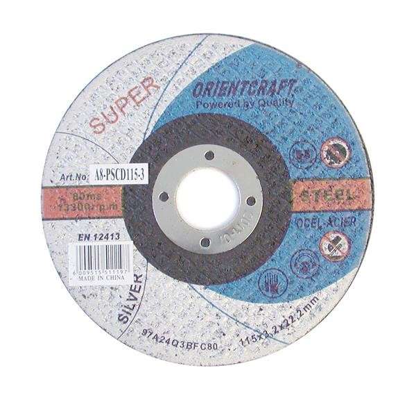Professional Steel Cutting Disc 115X3X22mm