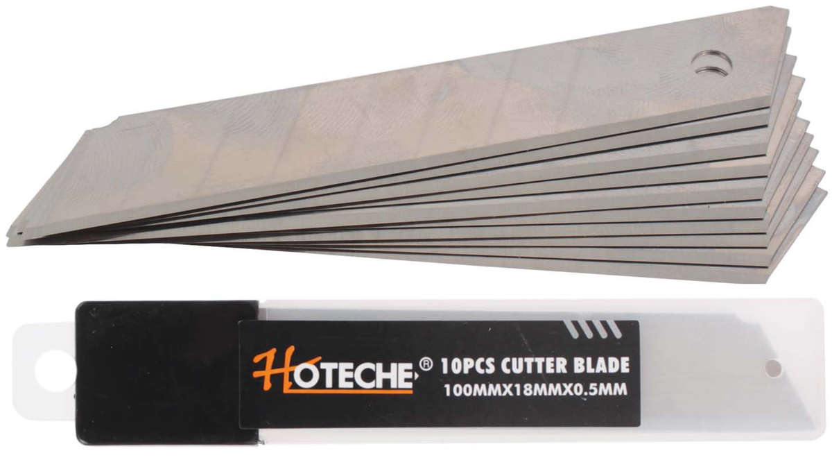 Utility Cutter - Heavy Duty Blades (10) - 18mm