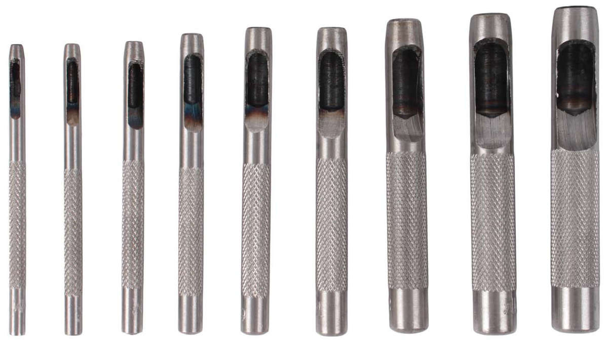 Hollow Punch Set - 9 Piece