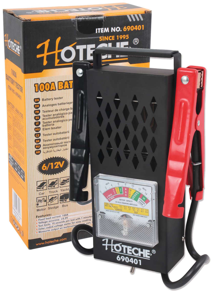 Battery Load Tester - 6V to 12V - 100 Amp