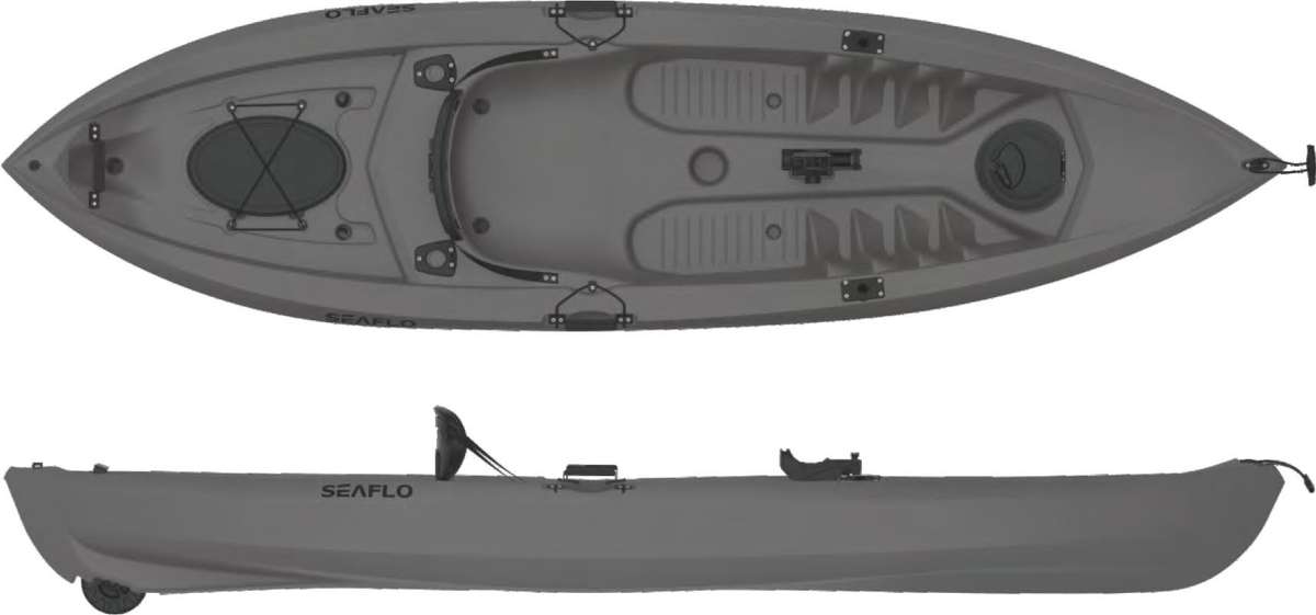 Seaflo Fishing Kayak with Rod Holder