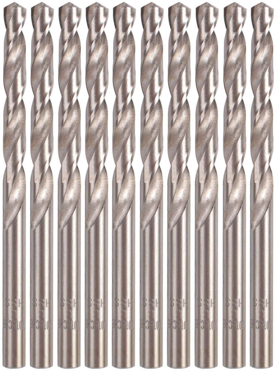 Hoteche HSS Drill Bits - 6mm (10 Piece)