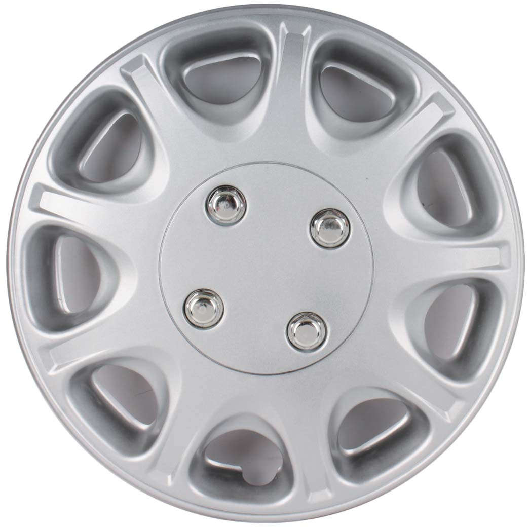 13" Silver Wheel Cover Set