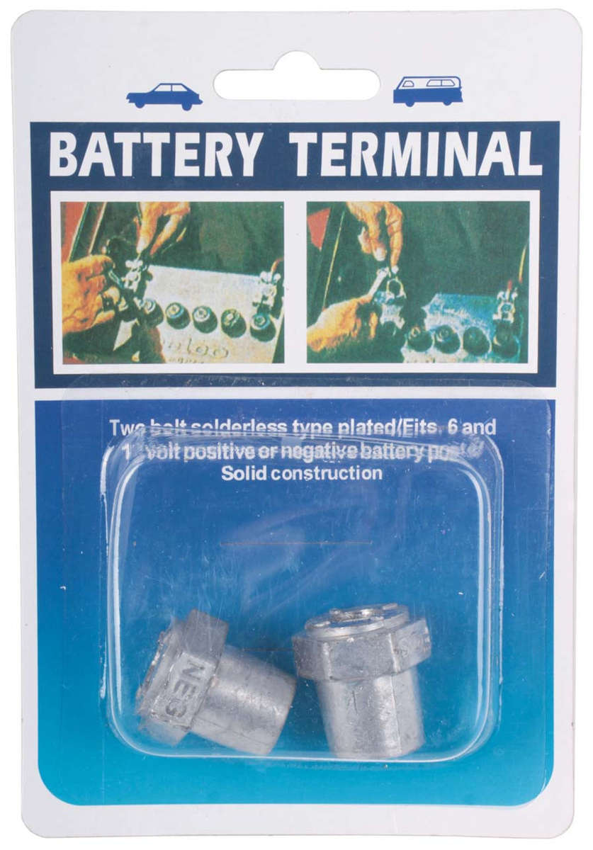Battery Pole Set - Nut Type - +/-
