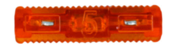 Plug In Fuse - Standard - 5 Amp - 5 Pieces