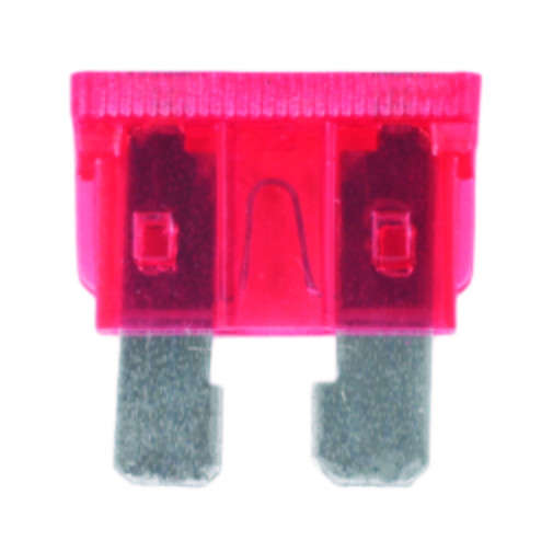 Plug In Fuse  - Standard - 10 Amp - 5 Pieces