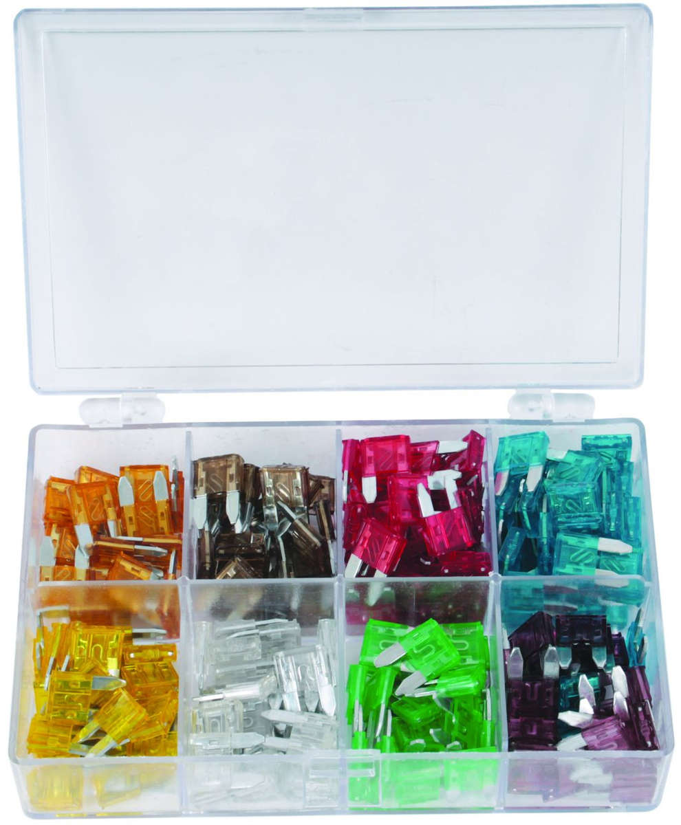 Plug In Fuse - Mini - Assorted Set - 200 Pieces