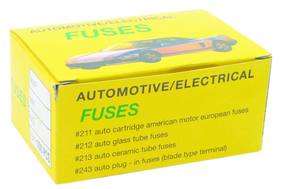 3 Pin Blade Fuse - 5 Amp - 100 Pieces