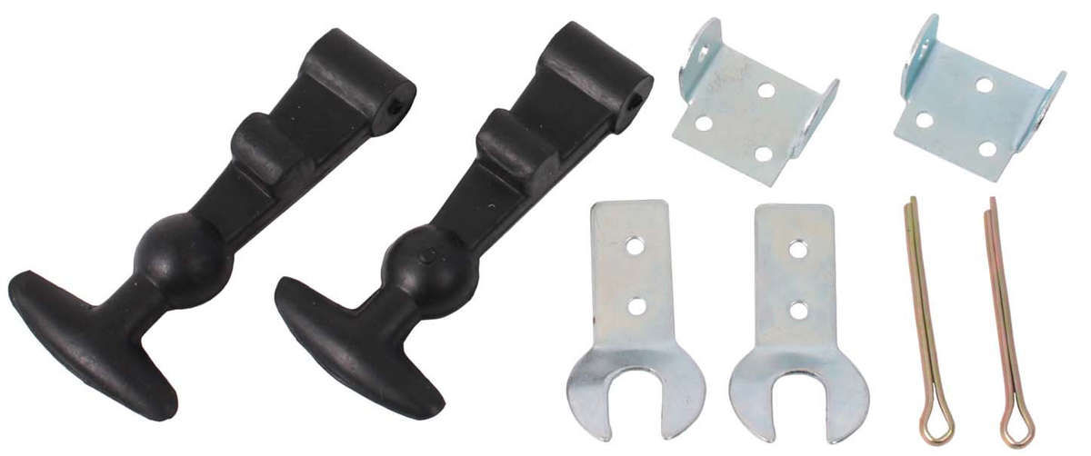 Bonnet Catch Set - Rubber