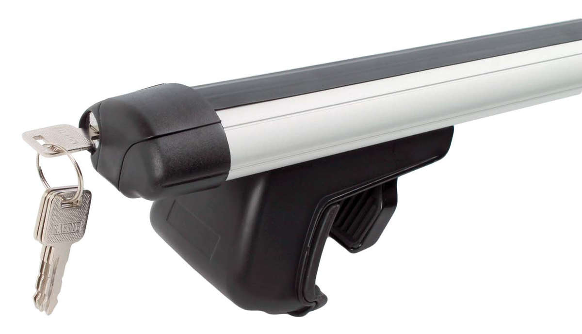 Aluminium Roof Rack that fits on Closed Roof Rails - 120cm Length