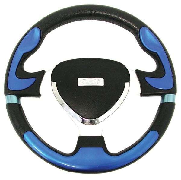 Steering Wheel - Polyeurathane - Blue