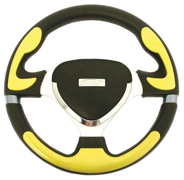Steering Wheel - Yellow and Polyeurathane