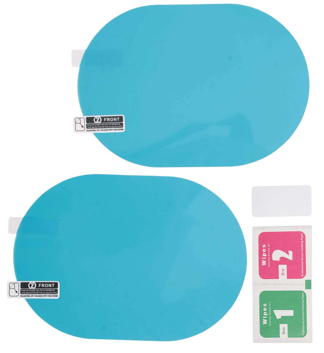 Rear View Mirror Rainproof Film - 95mm x 135mm