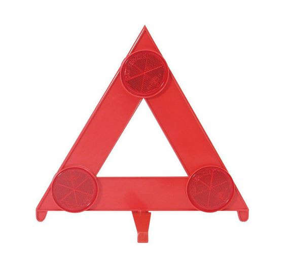 PVC Warning Triangle (Small) with E-Mark