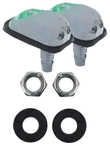 Windscreen Washer Nozzle - Milti Colour Light