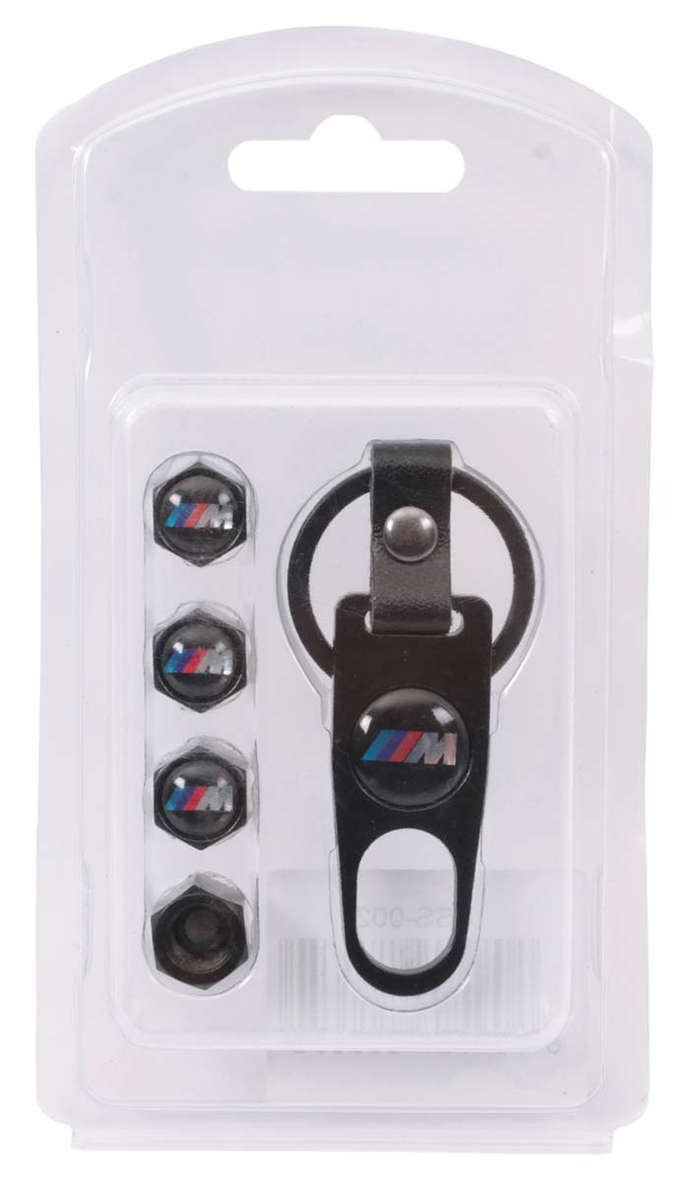 Valve Caps - BMW M Sport with Key Ring