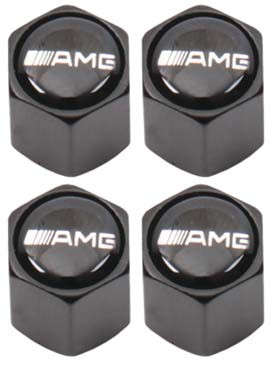 Valve Caps - AMG with Key Ring