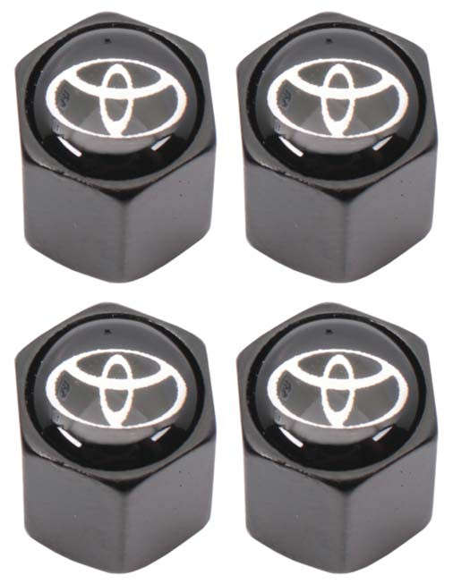 Valve Caps - Toyota with Key Ring