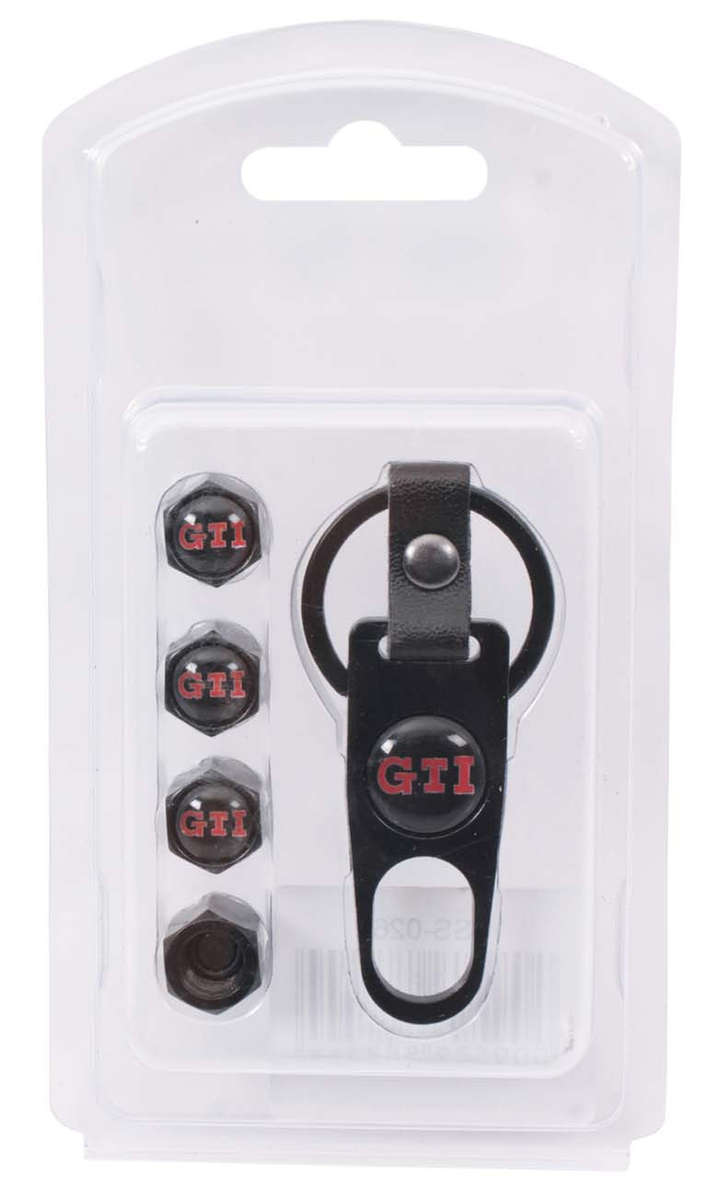 Valve Caps - GTi with Key Ring