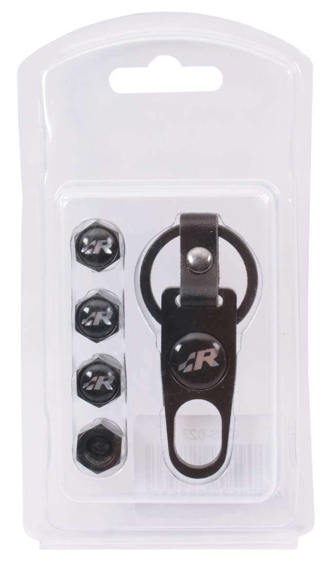 Valve Caps - Racing with Key Ring