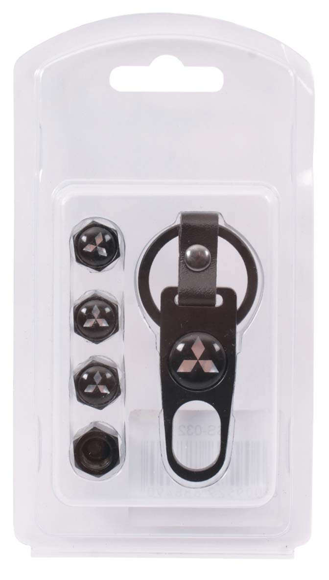 Valve Caps - Mitsubishi with Key Ring