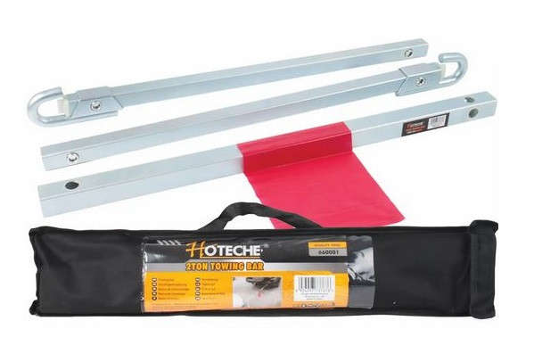 Towing Bar - 2 Ton / 1.8m - Square Tube - 3 Piece