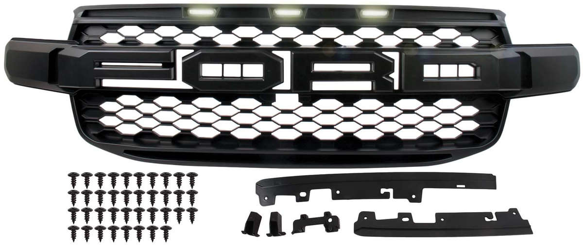 Ford Ranger T9 2022 Onward Grille with LED Lights