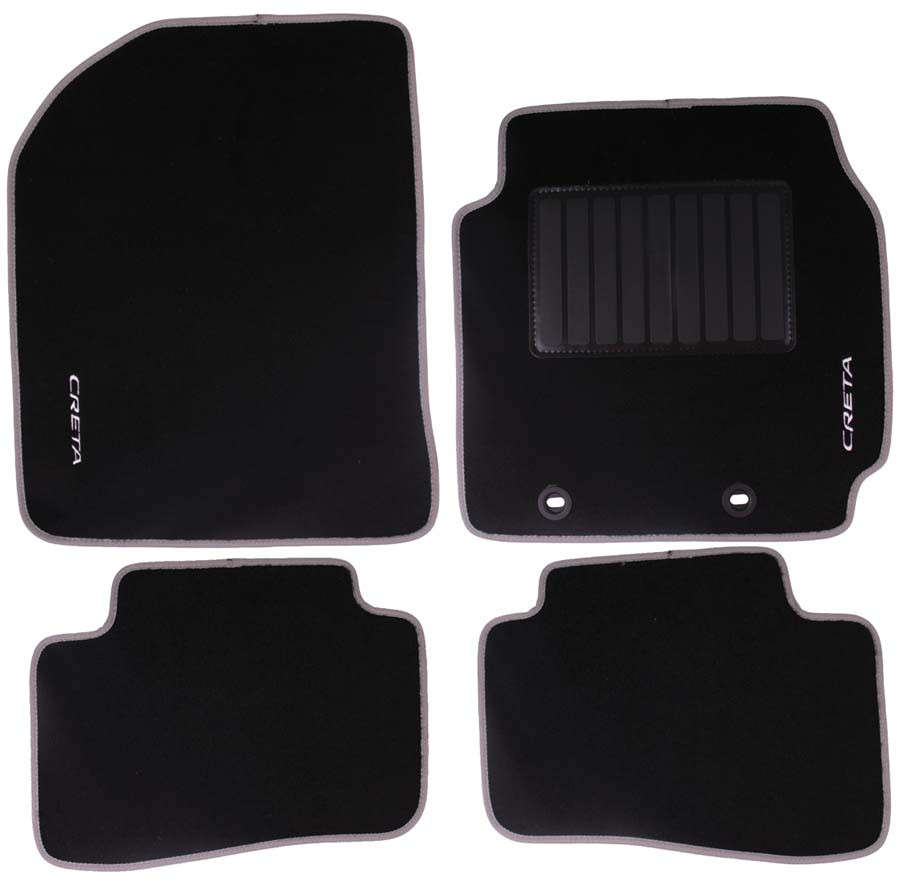 Hyundai Creta OEM Carpet Mat Set - 4 Piece