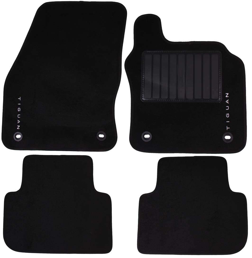 VW Tiguan OEM Carpet Mat Set - 4 Piece