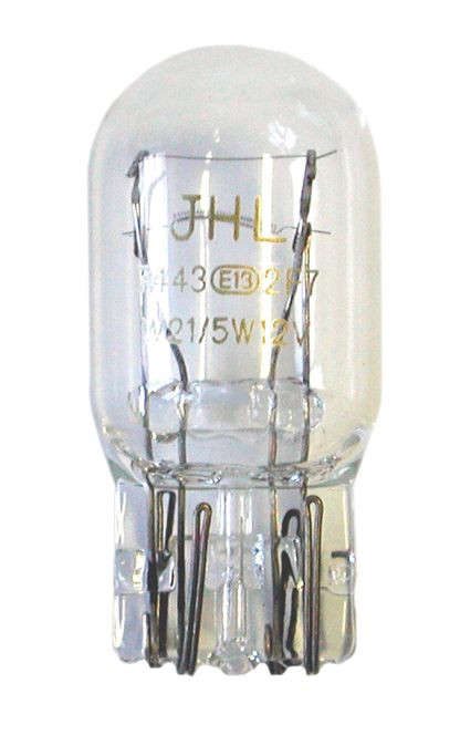 Wedge Type Globe 12 Volt - 5W 12V - W21/5W - 10 Pack