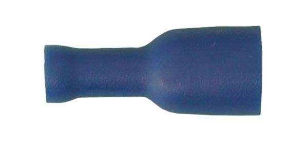 Blue Insulated Female  Terminal - 6.3mm - 10 Pieces