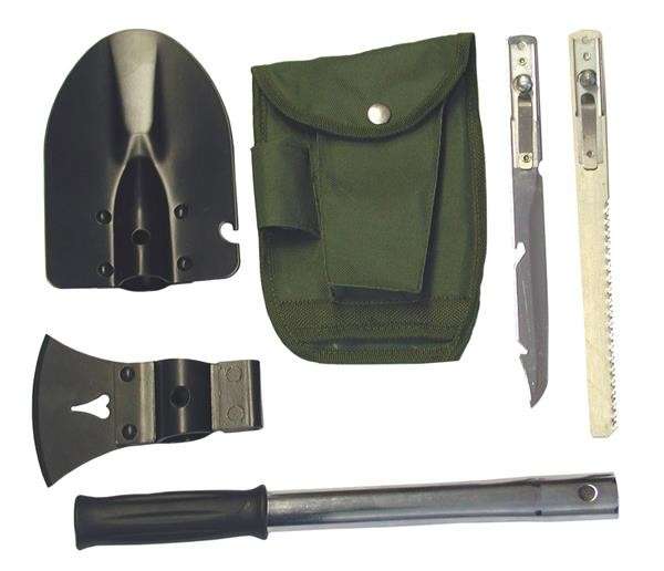 Camping Shovel - Axe - Saw - Knife
