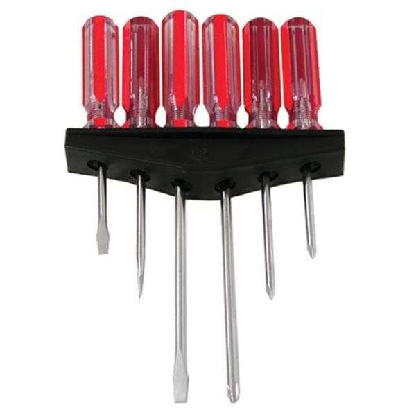 6 Piece Screw Driver Set