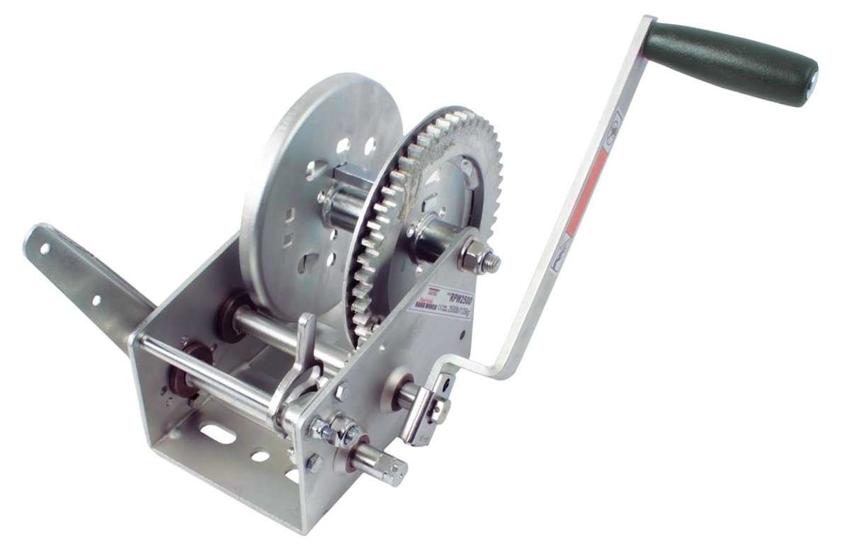 2500LB Hand Winch - Strap Only