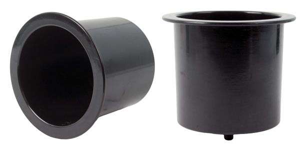 Plastic Cup Holder - 74mm - Black