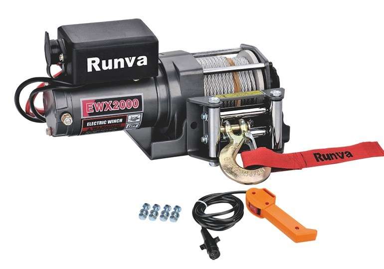 Runva 12 Volt - 2000lb (907 kg) - With Solenoid Pack