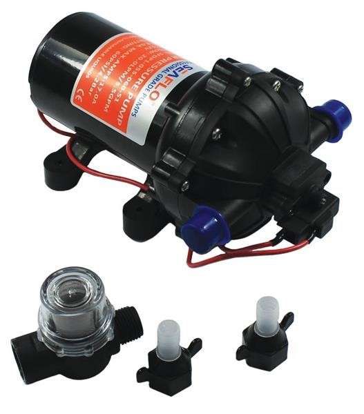 Seaflo High Pressure Wash Pump 20 Lpm / 5.5 Gpm - 12V